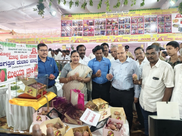 ಕೊಪ್ಪಳ : ಮಾವು ಪ್ರದರ್ಶನ - ಮಾರಾಟ ಮೇಳಕ್ಕೆ ಚಾಲನೆ