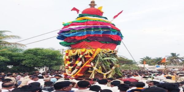 ಭಕ್ತಿಭಾವದಲ್ಲಿ ವಿಜೃಂಭಣೆಯ ರಥೋತ್ಸವ