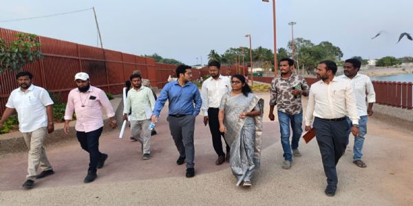 ಮಾವಿನ ಕೆರೆಗೆ ಜಿಲ್ಲಾಧಿಕಾರಿ ಎಸ್.ಪೂವಿತಾ ಭೇಟಿ