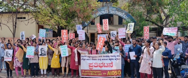 Students protest for quality food in Scheduled Caste hostels