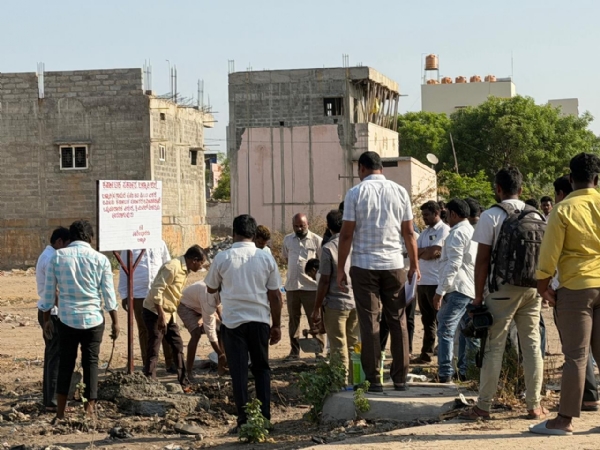 Bellary: 15.05 acres of land acquired by the government