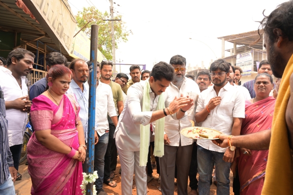 Bellary: Bhoomi Puja for various works