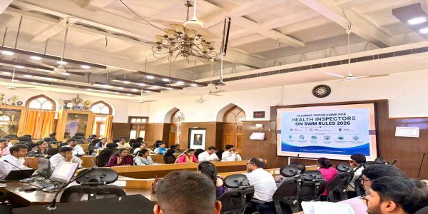 ಘನ ತ್ಯಾಜ್ಯ ನಿರ್ವಹಣೆ : ಮೈಸೂರು ಪಾಲಿಕೆ ಅಧಿಕಾರಿಗಳಿಗೆ ತರಬೇತಿ