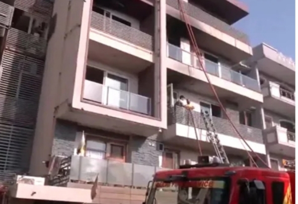 Fire building