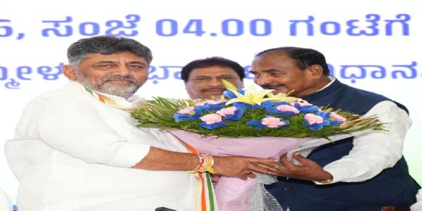ಜೂನ್ 3ರಂದು ಲೋಕ ಭವನದಲ್ಲಿ ಡಿ.ಕೆ.ಶಿವಕುಮಾರ್ ಮುಖ್ಯಮಂತ್ರಿಯಾಗಿ ಪದಗ್ರಹಣ