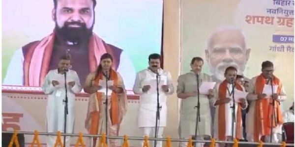 ಬಿಹಾರದಲ್ಲಿ ಸಾಮ್ರಾಟ್ ಸಚಿವ ಸಂಪುಟ ವಿಸ್ತರಣೆ