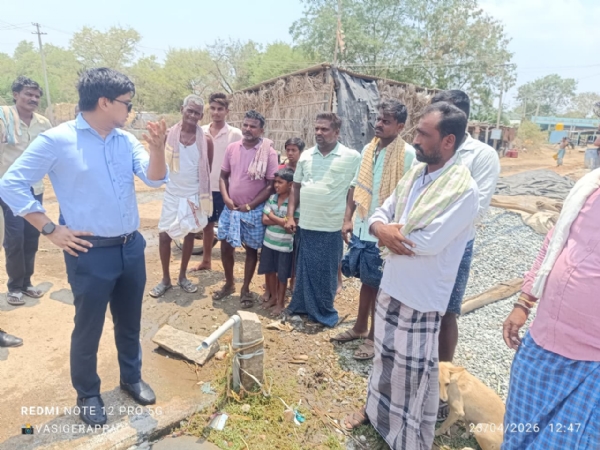 There should be no drinking water problem in the district: G.P. CEO