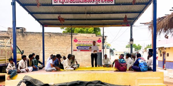 ನರೇಗಾ ಐಇಸಿ ಕಾರ್ಯಕ್ರಮ ; ಕೊಡದಾಳ ಗ್ರಾಮದಲ್ಲಿ ರೋಜಗಾರ್ ದಿವಸ್ ಆಚರಣೆ