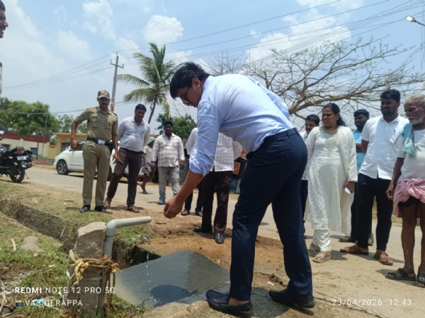 There should be no drinking water problem in the district: G.P. CEO