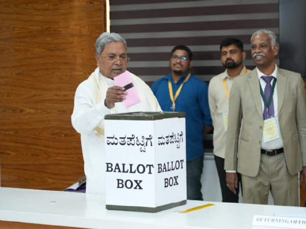 Siddaramaiah voting