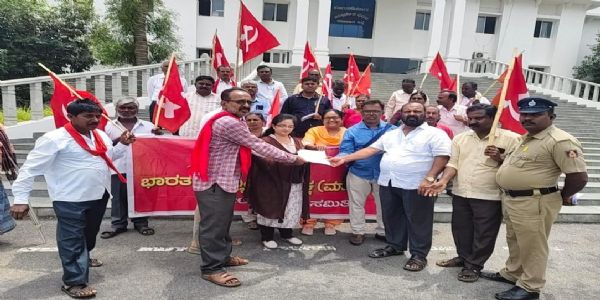 ವಿದ್ಯುತ್ ಖಾಸಗೀಕರಣ ವಿರೋಧಿಸಿ ಸಿಪಿಐಎಂ ಪ್ರತಿಭಟನೆ