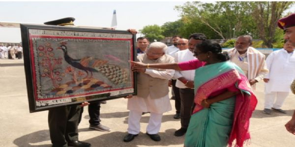 ಕುನೋ ರಾಷ್ಟ್ರೀಯ ಉದ್ಯಾನವನಕ್ಕೆ ರಾಷ್ಟ್ರಪತಿ ಭೇಟಿ