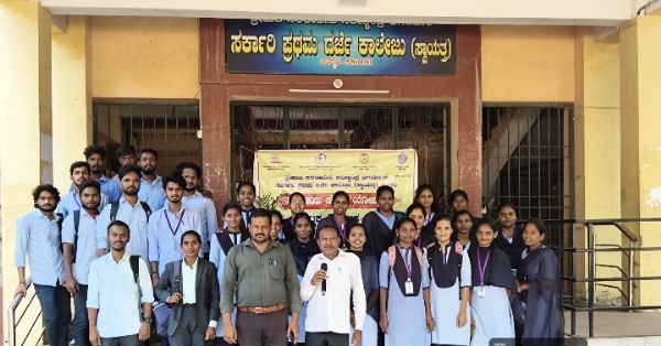 Bellary: Awareness among students about ‘SIR’ Bellary: Awareness among students about ‘SIR’