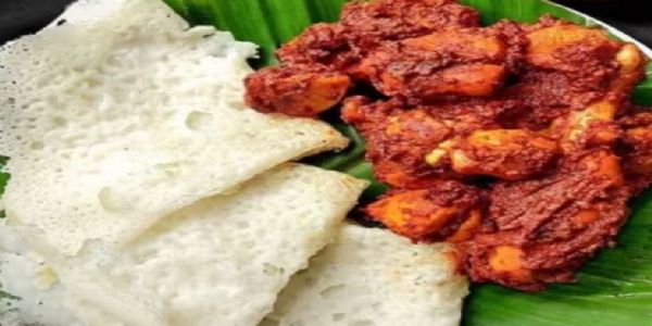 ಕರಾವಳಿ ಸಾಂಪ್ರದಾಯಿಕ ರುಚಿ ಚಿಕನ್ ಸುಕ್ಕಾ–ನೀರ್ ದೋಸೆ
