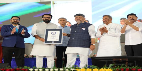 ಬೆಂಗಳೂರು ಹಸಿರು ಅಭಿಯಾನಕ್ಕೆ ಜಾಗತಿಕ ಗಿನ್ನಿಸ್ ದಾಖಲೆ ಮನ್ನಣೆ