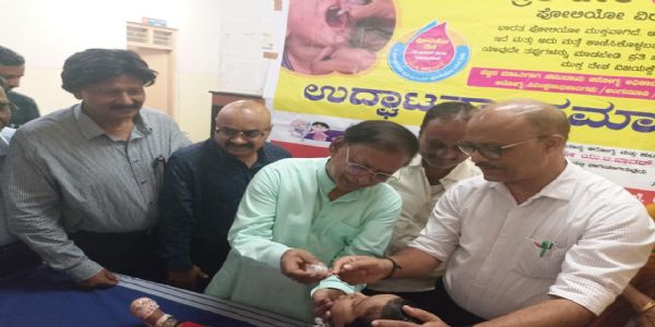 ಮಗುವಿಗೂ ತಪ್ಪದೆ ಪೋಲಿಯೊ ಲಸಿಕೆ ಹಾಕಿಸಿ : ಪ್ರೊ. ಎಸ್.ವಿ. ಸಂಕನೂರ
