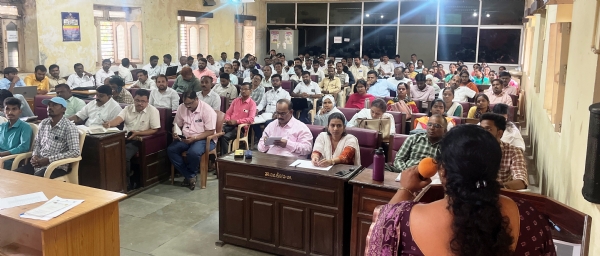 ಕೊಪ್ಪಳ : ಅಧಿಕಾರಿ, ಸಿಬ್ಬಂದಿಗಳಿಗೆ ತರಬೇತಿ ಕಾರ್ಯಾಗಾರ ಕೊಪ್ಪಳ : ಅಧಿಕಾರಿ, ಸಿಬ್ಬಂದಿಗಳಿಗೆ ತರಬೇತಿ ಕಾರ್ಯಾಗಾರ