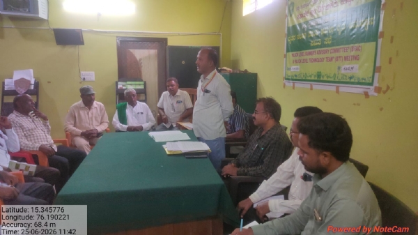 Koppal Taluka Level Farmers Advisory Committee Meeting of Atma Yojana Koppal Taluka Level Farmers Advisory Committee Meeting of Atma Yojana