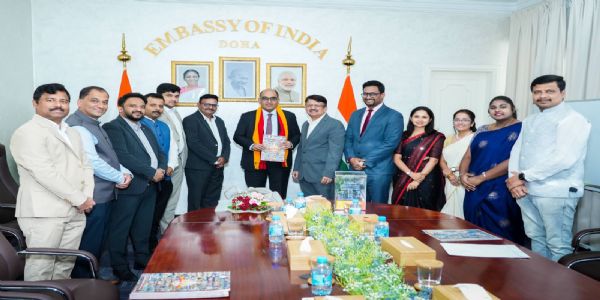 ಕತಾರ್ ನಲ್ಲಿ ಕನ್ನಡ ಭಾಷೆ ಮತ್ತು ಭಾರತೀಯ ಸಂಸ್ಕೃತಿ ಪ್ರಚಾರಕ್ಕೆ ಒತ್ತು ನೀಡಿ : ರಾಯಭಾರಿ ವಿಪುಲ್