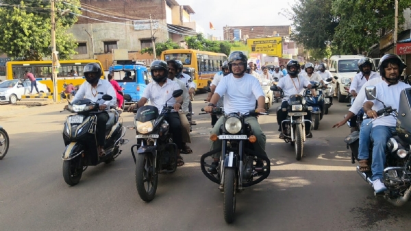 GP CEO launches bike rally to create awareness among voters
