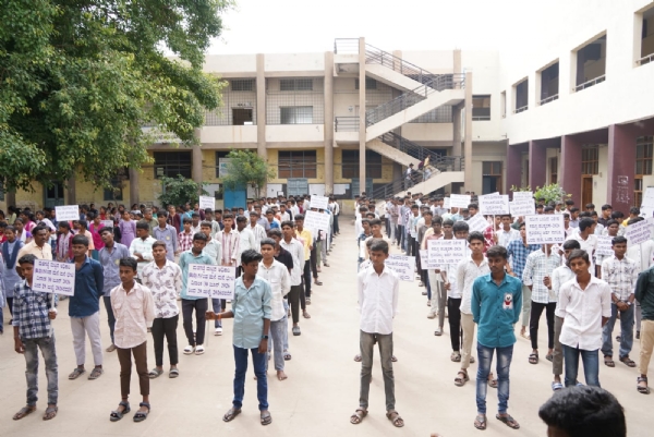 SIR process awareness rally by college student
