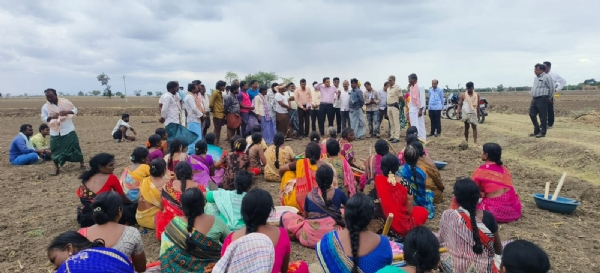 ZP CEO visits Vaddatti village
