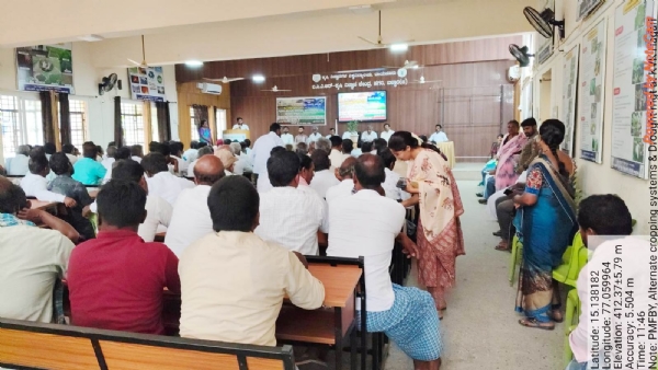 Farmers should get crop insurance without fail: S.N. Manjunath advises