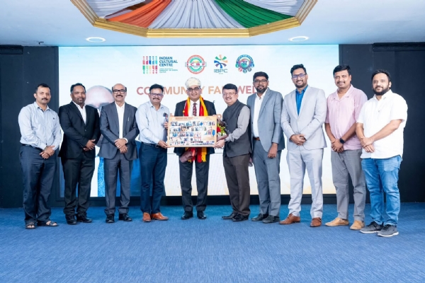 Farewell to Indian Ambassador Vipul in Qatar