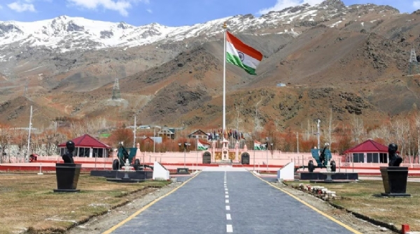 द्रास में स्थित कारगिल युद्ध स्मारक। फोटो - इंटरनेट मीडिया द्रास में स्थित कारगिल युद्ध स्मारक। फोटो - इंटरनेट मीडिया
