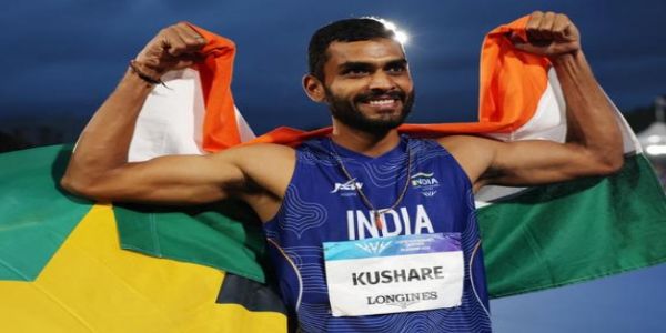 ಕಾಮನ್ವೆಲ್ತ್ ಕ್ರೀಡಾಕೂಟ–2026: ಎತ್ತರ ಜಿಗಿತದಲ್ಲಿ ಸರ್ವೇಶ್ ಕುಶಾರೆಗೆ ಬೆಳ್ಳಿ; ಅಥ್ಲೆಟಿಕ್ಸ್ನಲ್ಲಿ ಭಾರತಕ್ಕೆ ಮೊದಲ ಪದಕ