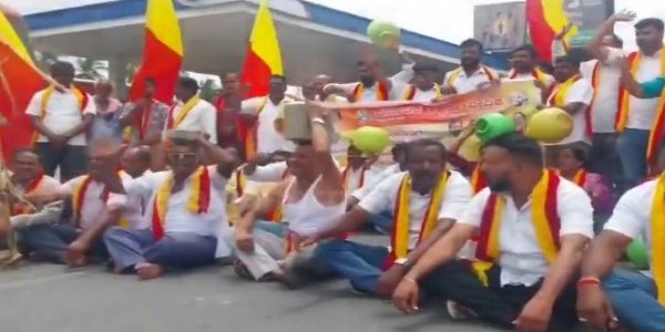ತಮಿಳುನಾಡಿಗೆ ಕಾವೇರಿ ನೀರು:ರಾಜ್ಯಾದ್ಯಂತ ಭುಗಿಲೆದ್ದ ಪ್ರತಿಭಟನೆ