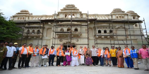 ಅಂಜನಾದ್ರಿ, ಆನೆಗುಂದಿಗೆ ಯುರೋಪಿಯನ್ ವಿಷಯ ರಚನೆಕಾರರ ತಂಡ ಭೇಟಿ