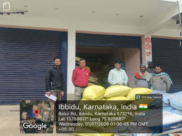 Illegal seed stock seized in Hassan, Tumkur and Mandya districts Illegal seed stock seized in Hassan, Tumkur and Mandya districts