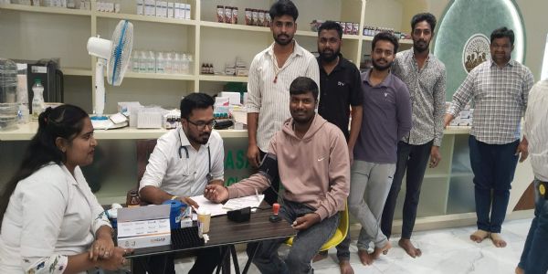 ಆಸರೆ ಮಲ್ಟಿಸ್ಪೆಷಾಲಿಟಿ ಕ್ಲಿನಿಕ್ನಲ್ಲಿ ಉಚಿತ ಆರೋಗ್ಯ ತಪಾಸಣೆ
