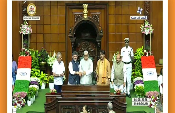 ನೂತನ ಸಭಾಧ್ಯಕ್ಷರಿಗೆ ಅಭಿನಂದಿಸಿದ ಮುಖ್ಯಮಂತ್ರಿ
