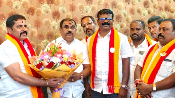 ಕೋಲಾರ ಜಿಲ್ಲಾ ಕರ್ನಾಟಕ ರಕ್ಷಣಾ ವೇದಿಕೆ ಜಿಲ್ಲಾಧ್ಯಕ್ಷರಾಗಿ ಮಾಲೂರಿನ ಎಂ.ಎಸ್. ಶ್ರೀನಿವಾಸ್ ರವರನ್ನು ಕರವೇ ರಾಜ್ಯಾಧ್ಯಕ್ಷ ಟಿ.ಎ. ನಾರಾಯಣಗೌಡ ನೇಮಕ ಮಾಡಿ ಘೋಷಣೆ ಮಾಡಿದರು.