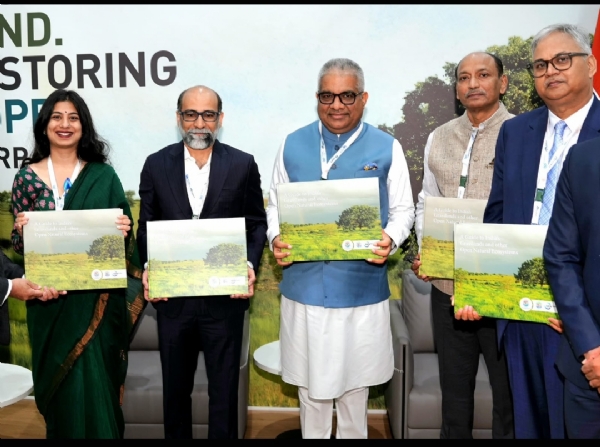 उलानबातार, मंगोलिया में आयोजित ‘सूखे से निपटने के लिए उपायों को तेज़ करने ’ के विषय पर मंत्रिस्तरीय संवाद में भाग लेते हुए केंद्रीय मंत्री भूपेंद्र यादव