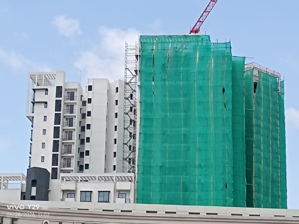 Demolition of 18-Story SNN Raj Apartment Near Kudlu Starts Today Amid Structural Damage Concerns
