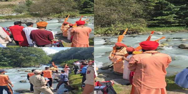 ಲಿದ್ದರ್ ನದಿಯಲ್ಲಿ ಛಡಿ ಮುಬಾರಕ್ ವಿಸರ್ಜನೆ; ಅಮರನಾಥ ಯಾತ್ರೆ ಸಂಪನ್ನ