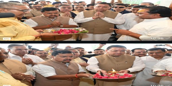 ಹಲ್ದ್ವಾನಿ ಮಹಾಲಕ್ಷ್ಮಿ ದೇವಸ್ಥಾನದಲ್ಲಿ ನಿತಿನ್ ನವೀನ್ ವಿಶೇಷ ಪೂಜೆ