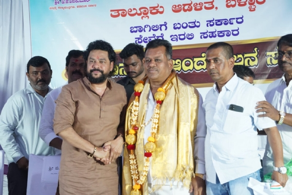 ಮನೆ ಬಾಗಿಲಲ್ಲೇ ಸಮಸ್ಯೆ ಪರಿಹಾರ: ‘ಪ್ರಜಾಸೇವೆ’ ಇಲಾಖೆ : ಶಾಸಕ ಬಿ. ನಾಗೇಂದ್ರ