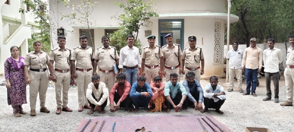 Yadgir: 7 arrested for peacock hunting, meat found at forest spot