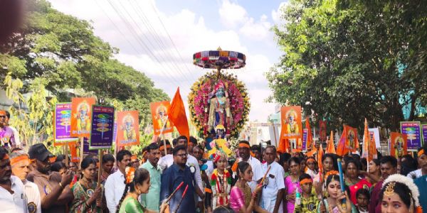 ಬಾಗೇಪಲ್ಲಿಯಲ್ಲಿ ಪಟ್ಟಣದಲ್ಲಿ ಕೃಷ್ಣಜನ್ಮಾಷ್ಠಮಿ ಮಹೋತ್ಸವ