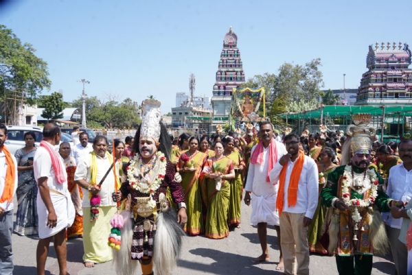 ಬಳ್ಳಾರಿ: ಅದ್ಧೂರಿಯಾಗಿ ನಡೆದ ಶ್ರೀ ವೀರಭದ್ರೇಶ್ವರ ಸ್ವಾಮಿ ಜಯಂತೋತ್ಸವ