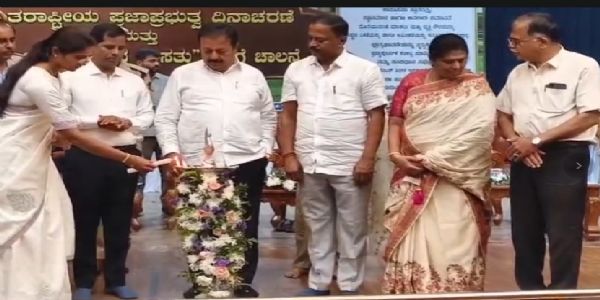 ಪ್ರಜಾಪ್ರಭುತ್ವದ ಮೌಲ್ಯಗಳನ್ನು ಯುವಜನರು ಅರಿಯಬೇಕು: ಚಲುವರಾಯಸ್ವಾಮಿ