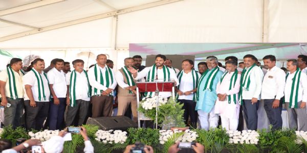 ಶಾಸಕ ಬಾಲಕೃಷ್ಣಗೆ ಸಚಿವ ಸ್ಥಾನ ಕಾಂಟ್ರಾಕ್ಟ್ ರೂಪದಲ್ಲಿ ಸಿಕ್ಕಿದೆ ; ನಿಖಿಲ್