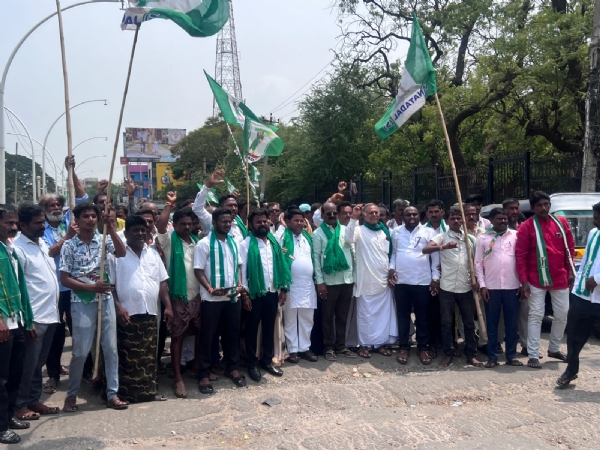 JDS demands loan waiver and compensation for farmers