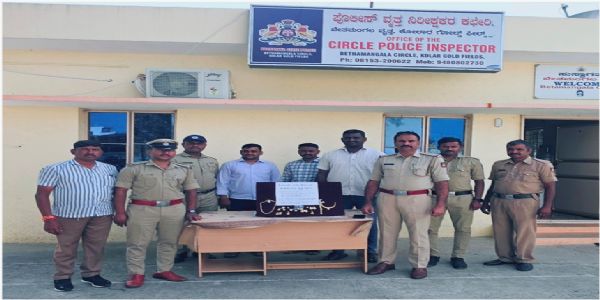 ಬೇತಮಂಗಲ ಪೊಲೀಸರಿಂದ ಮನೆ ಕಳವು ಆರೋಪಿ ಬಂಧನ