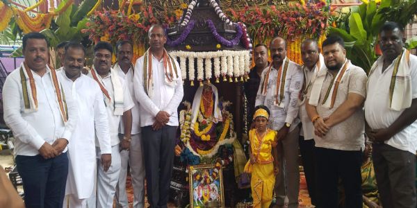 ಕೋಲಾರದ ಕಿಲಾರಿಪೇಟೆಯಲ್ಲಿ ಸಂಭ್ರಮದ ಶ್ರೀಕೃಷ್ಣಜನ್ಮಾಷ್ಟಮಿ