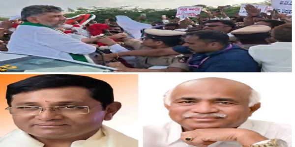 ಸಿಎಂ ಮೊದಲ ಭೇಟಿಯಲ್ಲಿ ಅಸಮಾಧಾನದ ಅದ್ಧೂರಿ ಸ್ವಾಗತ